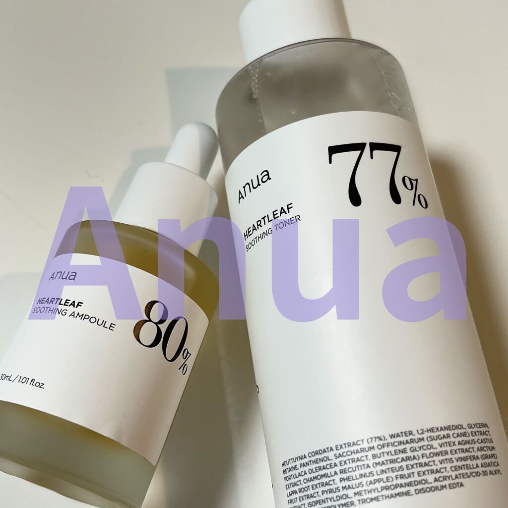 ドクダミ 77 スージングトナー/Anua/化粧水を使ったクチコミ（1枚目）