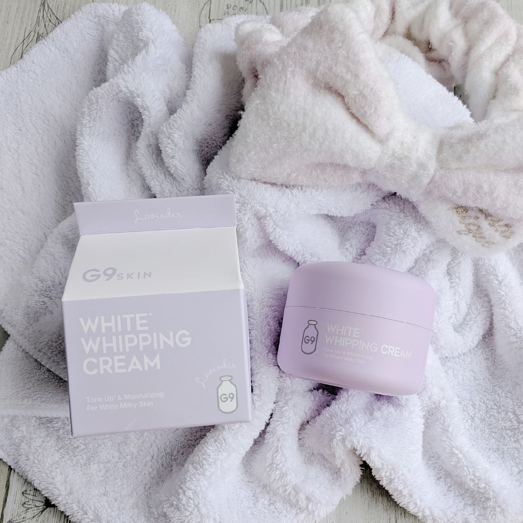 WHITE WHIPPING CREAM(ウユクリーム)/G9SKIN/化粧下地を使ったクチコミ（1枚目）