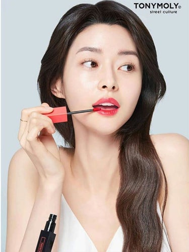 TONYMOLY パーフェクトリップス ショッキング リップのクチコミ「TONYMORY PERFECT LIPS SHOCKING LIP 
03 RUBY SHO.....」（3枚目）