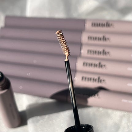 インスパイアスキニーブロウカラ/mude/眉マスカラを使ったクチコミ(8枚目)