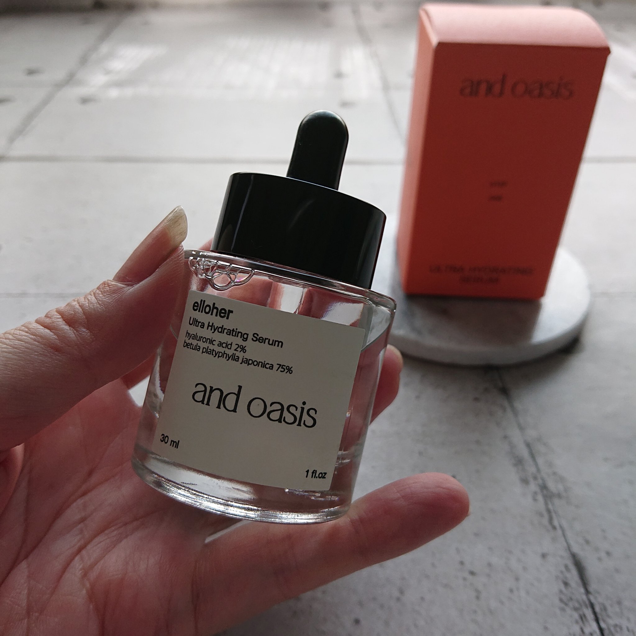 アンドオアシス - Ultra Hydrating Serum/elloher/美容液を使ったクチコミ（1枚目）