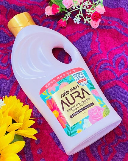 香りサフロン AURA 柔軟仕上げ剤/トイレタリージャパンインク/柔軟剤を使ったクチコミ(1枚目)