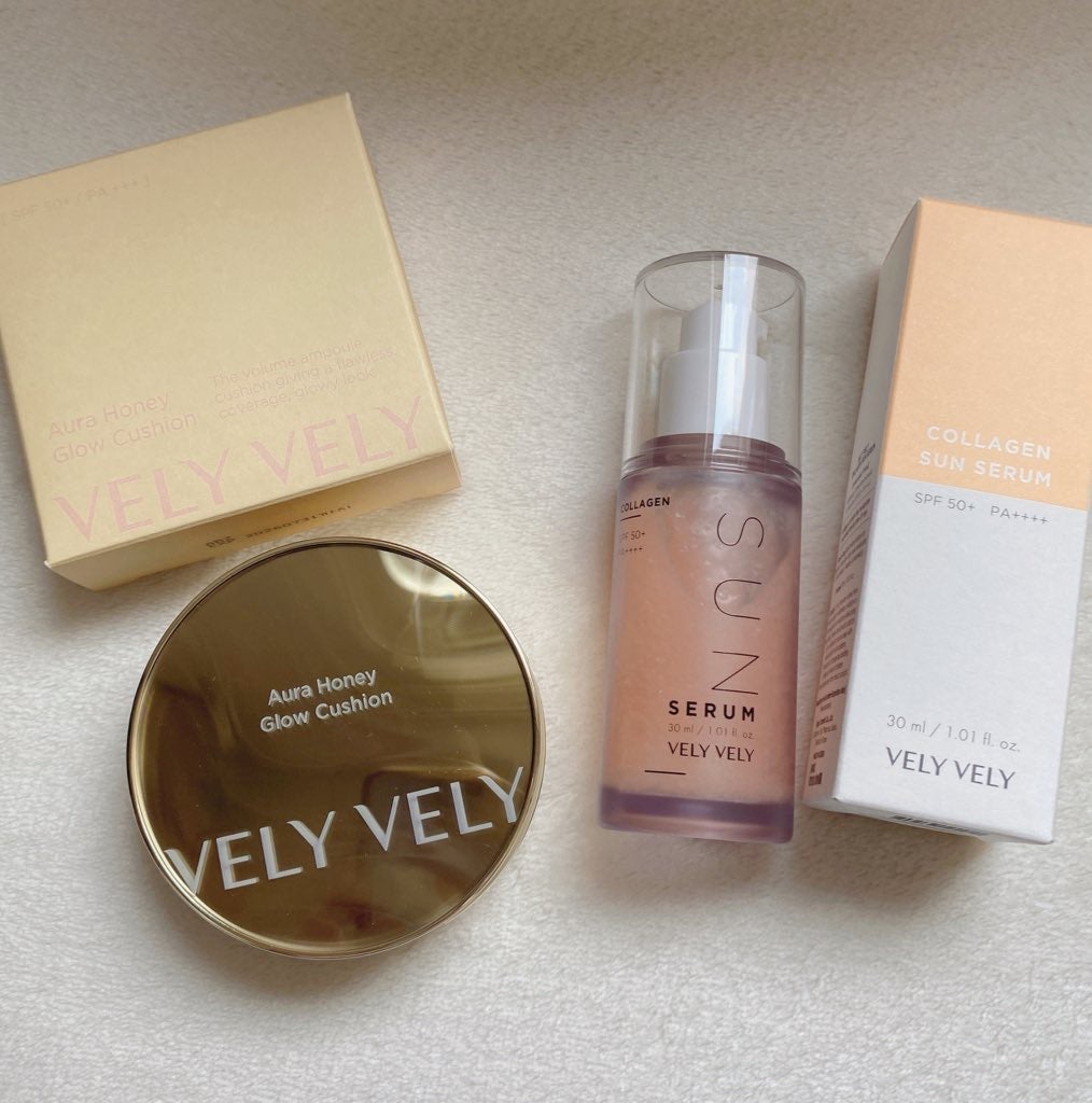 はちみつツヤ肌クッションファンデ/VELY VELY/クッションファンデーションを使ったクチコミ(1枚目)