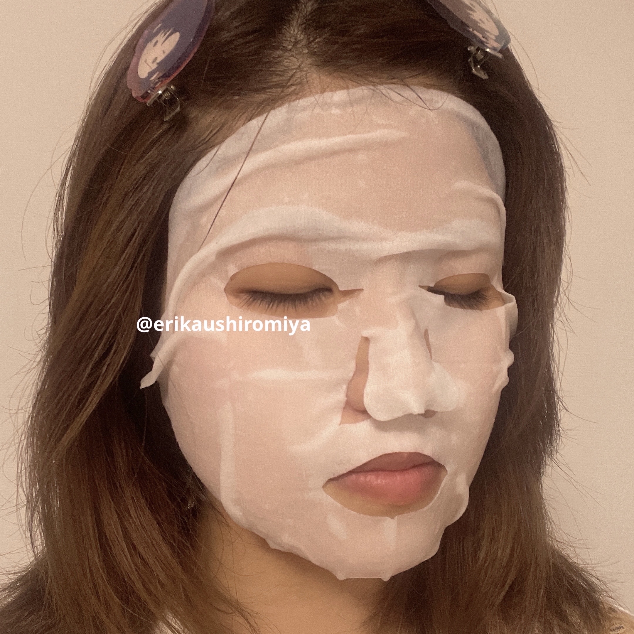 箱根ルルルン（しっとりアジサイの香り）/ルルルン/シートマスク・パックを使ったクチコミ（3枚目）