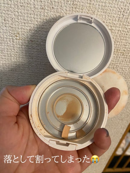 ミネラルUVベール/エトヴォス/プレストパウダーを使ったクチコミ(2枚目)