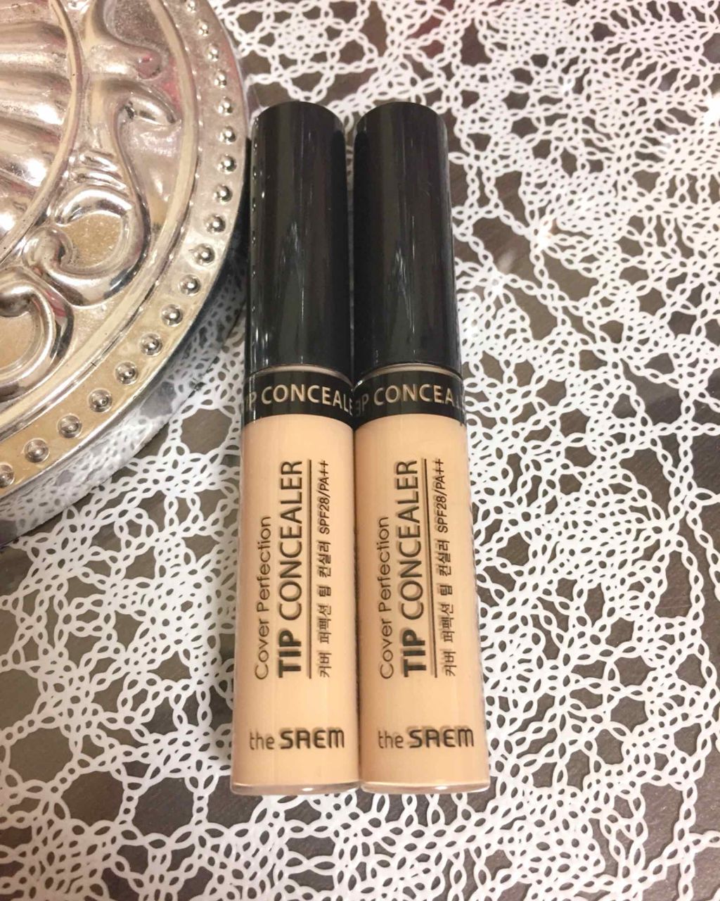 カバーパーフェクション チップコンシーラー/the SAEM/リキッドコンシーラーを使ったクチコミ(1枚目)