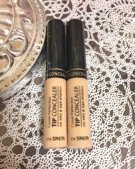 カバーパーフェクション チップコンシーラー/the SAEM/リキッドコンシーラーを使ったクチコミ(1枚目)