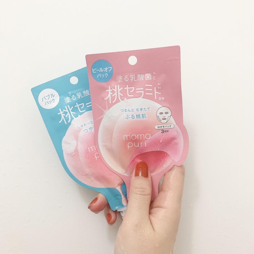 ももぷり フレッシュバブルパック/ももぷり/洗い流すパック・マスクを使ったクチコミ（3枚目）