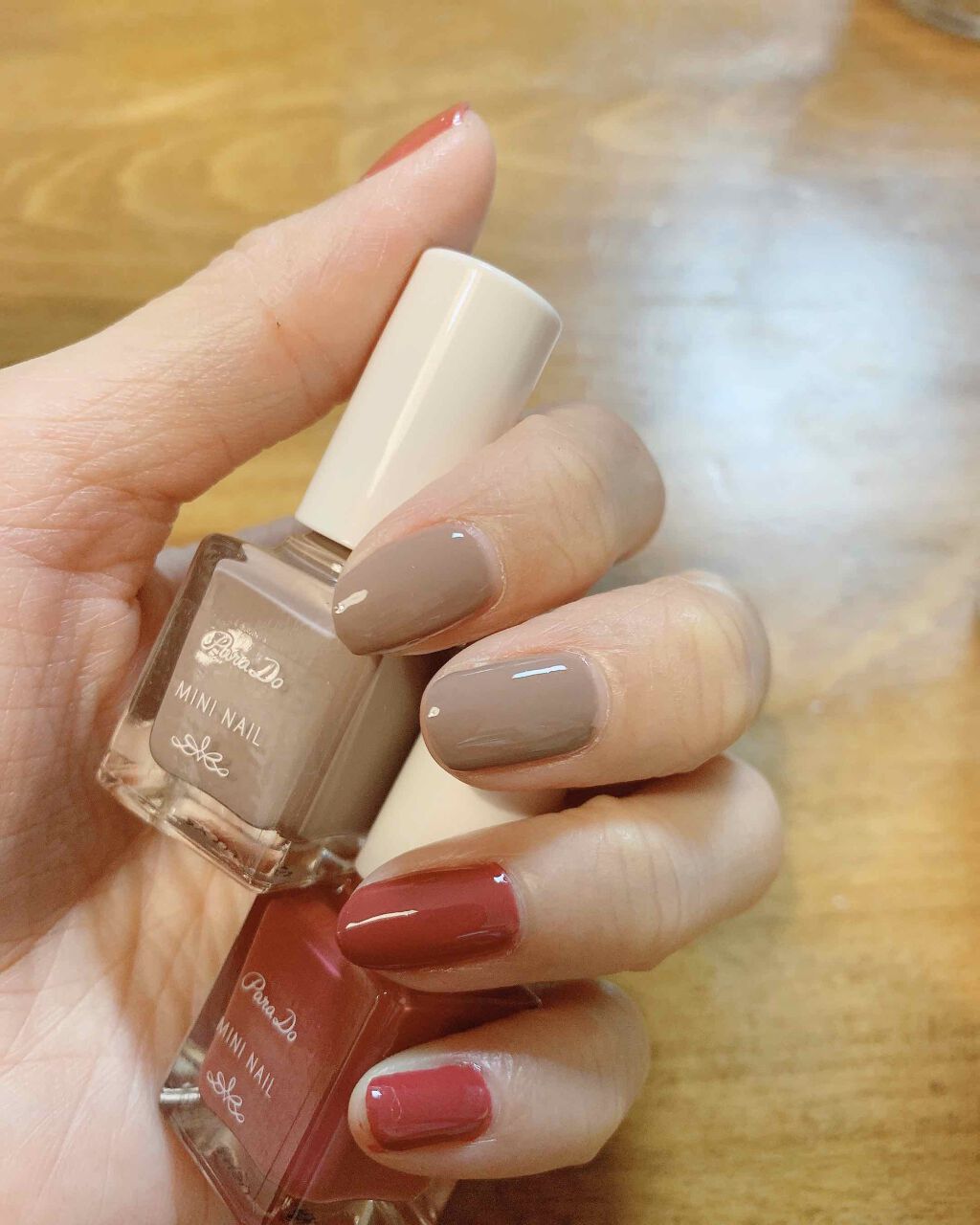 ミニネイル/パラドゥ/マニキュアを使ったクチコミ（1枚目）