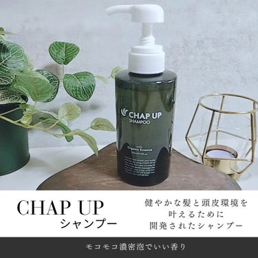 CHAP UP(チャップアップ) チャップアップシャンプーのクチコミ「CHAP UP シャンプー
(チャップアップシャンプー)

健やかな髪と頭皮環境を叶えるために.....」（1枚目）