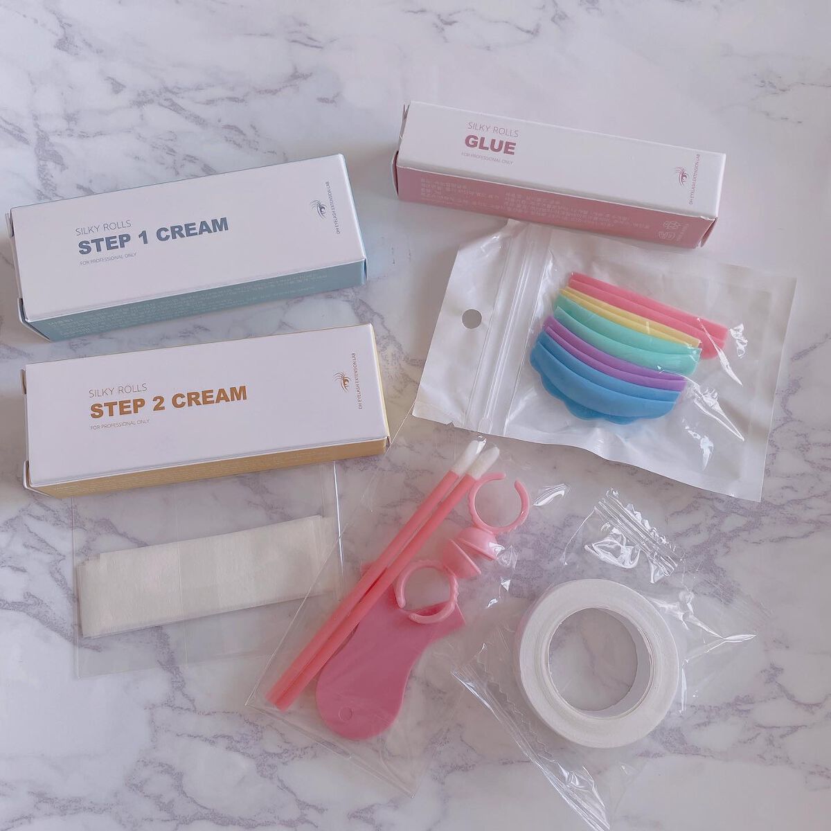 低刺激セルフまつげパーマ9種セット/EYE2IN/その他キットセットを使ったクチコミ(6枚目)