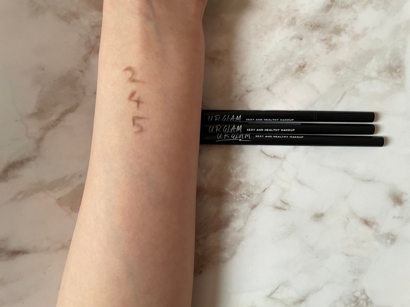 スリムスケッチアイブロウペンシル/U R GLAM/アイブロウペンシルを使ったクチコミ(4枚目)