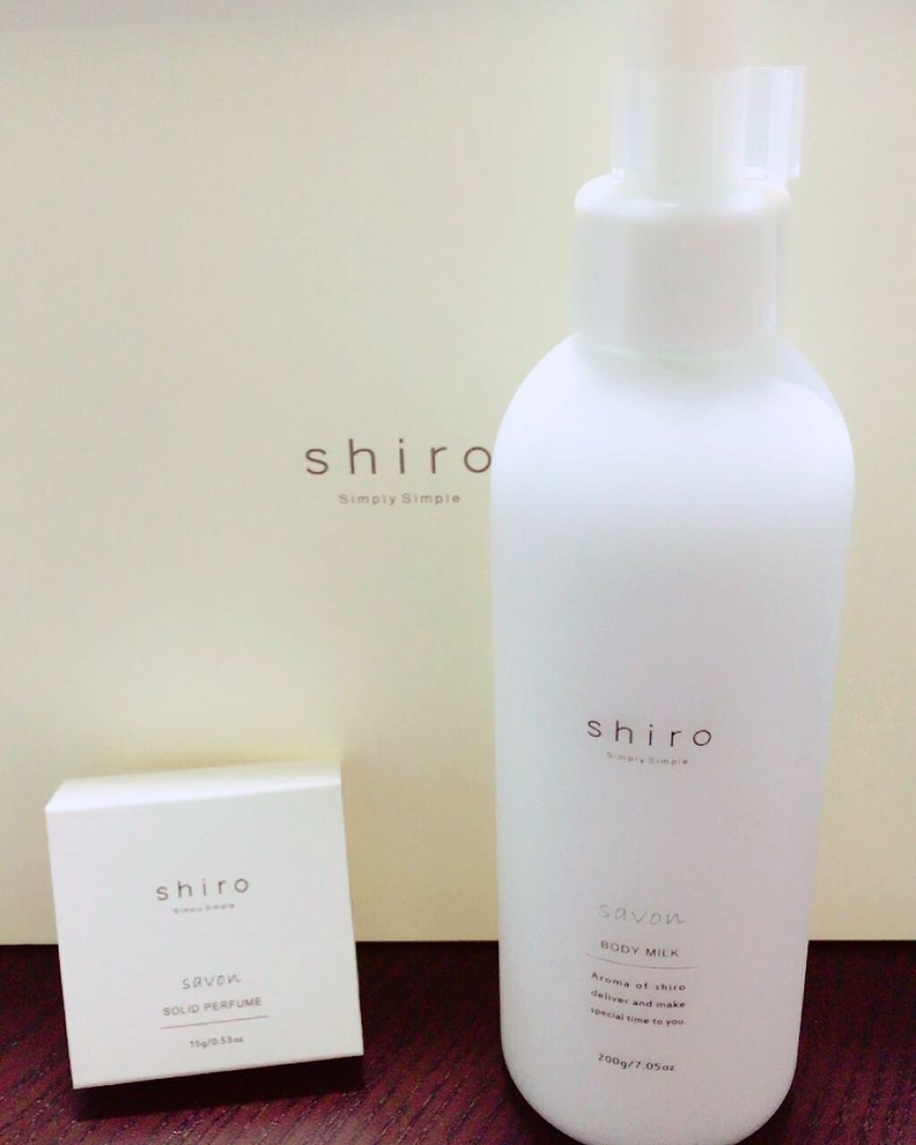 サボン 練り香水/SHIRO/練り香水を使ったクチコミ（1枚目）