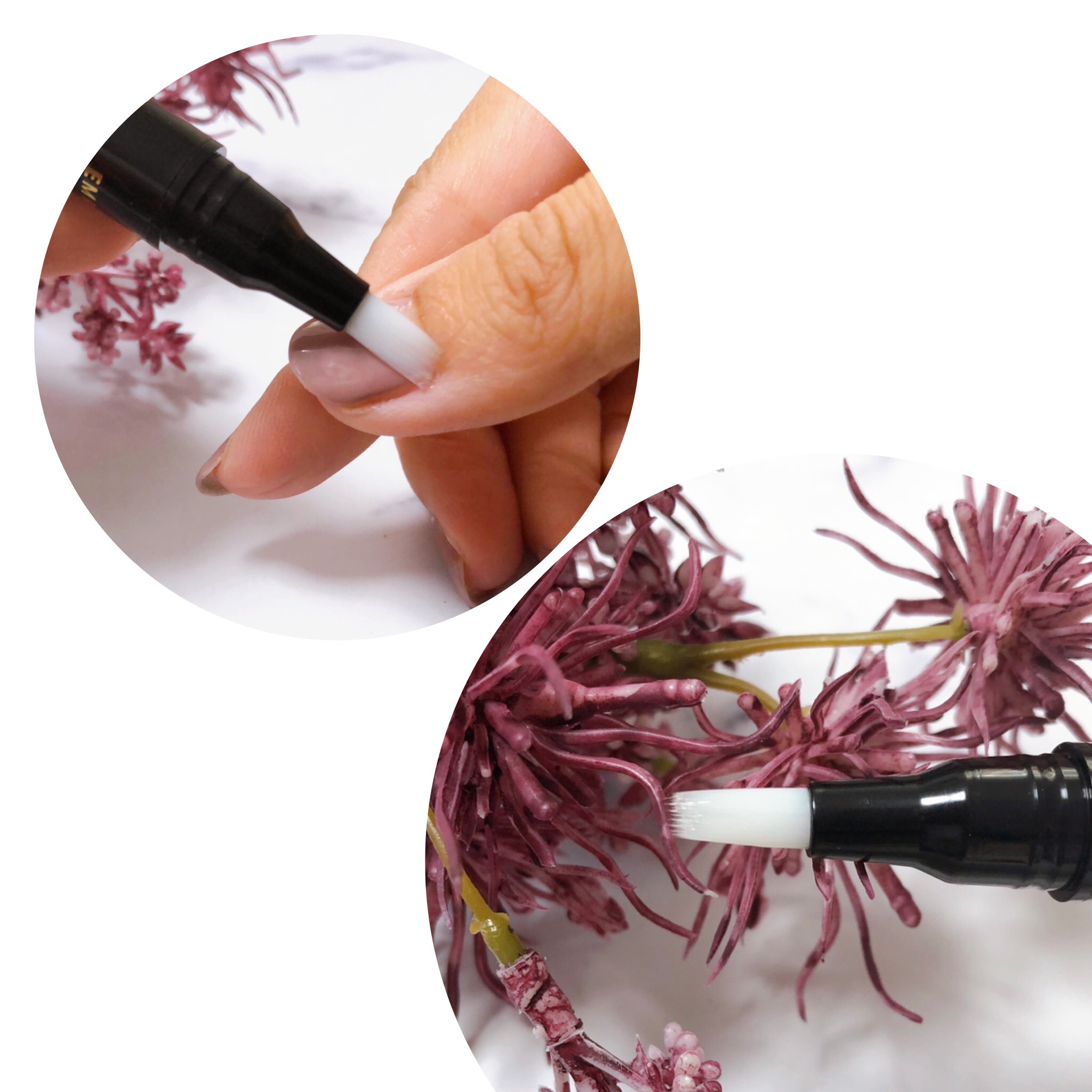 ブルーブライトネイルオイル/EMROSÉ/ネイルオイル・トリートメントを使ったクチコミ（3枚目）