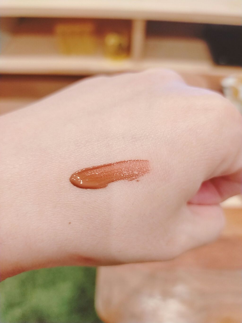 ルージュシグネチャー /ロレアル パリ/リップグロスを使ったクチコミ（2枚目）