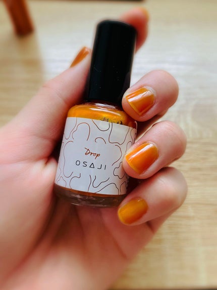 オサジ アップリフト ネイルカラー 20  Drop 〈ドロップ〉/OSAJI/マニキュアを使ったクチコミ(1枚目)