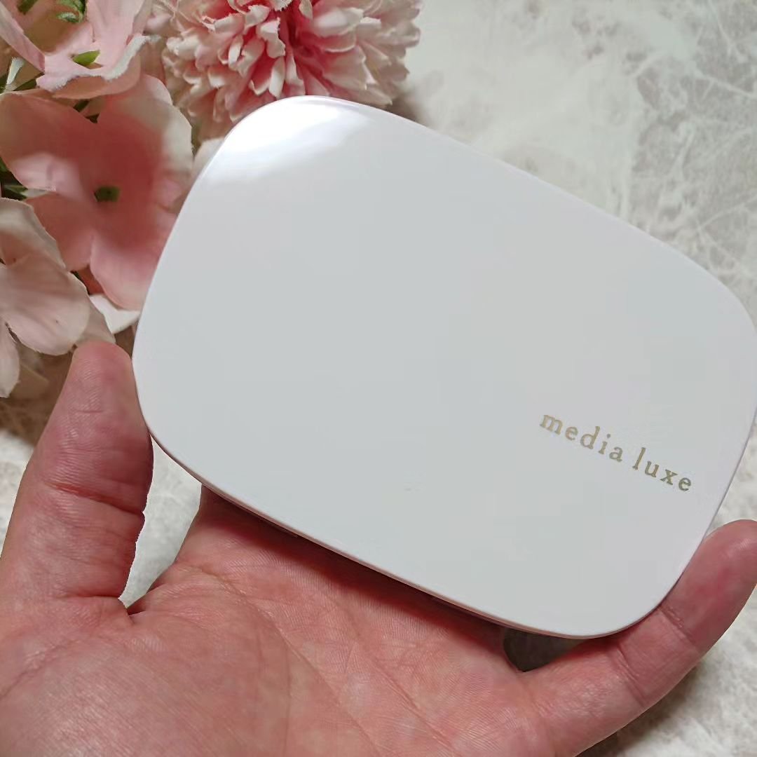 パウダーファンデーション/media luxe/パウダーファンデーションを使ったクチコミ（3枚目）