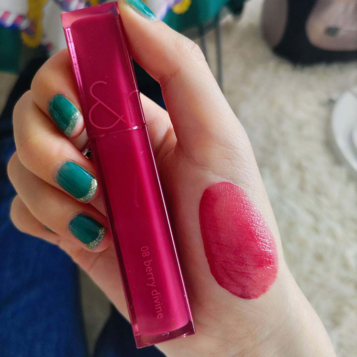 デュイフルウォーターティント/rom&nd/リップティントを使ったクチコミ(1枚目)