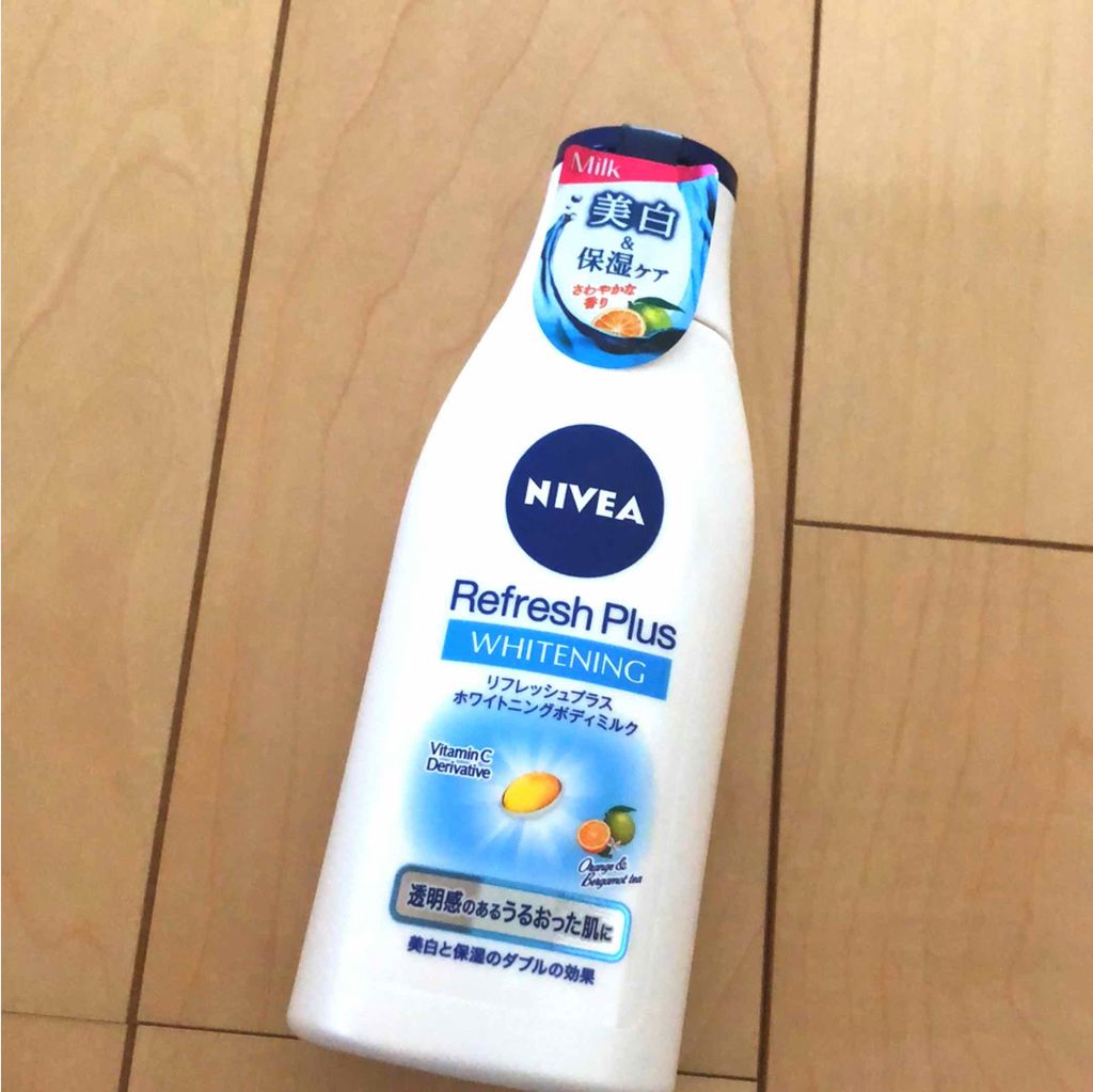  リフレッシュプラス ホワイトニング ボディミルク/ニベア/ボディミルクを使ったクチコミ（1枚目）