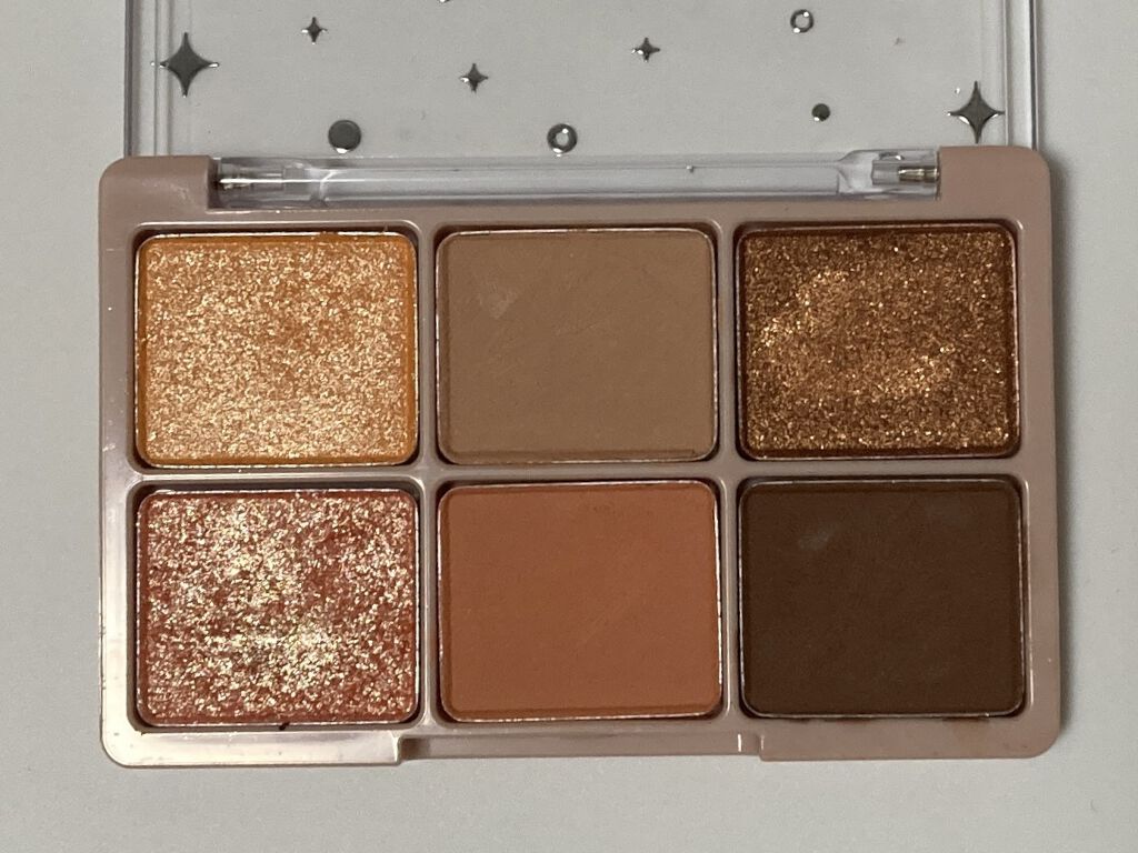 シャバンシャバンアイシャドウバーパレット/CORINGCO/アイシャドウパレットを使ったクチコミ（2枚目）