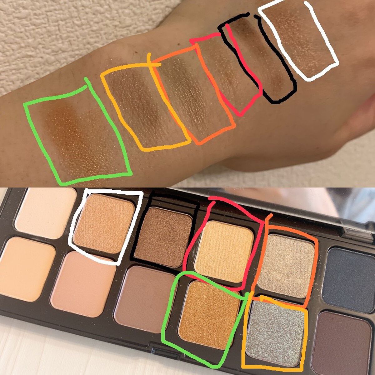 パリジャン ヌード アイシャドウ パレット/ローラ メルシエ/アイシャドウパレットを使ったクチコミ（2枚目）