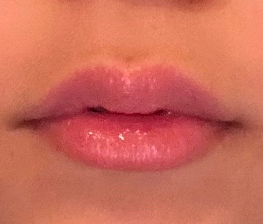 モイストピュアカラーリップ/ニベア/リップクリームを使ったクチコミ(4枚目)