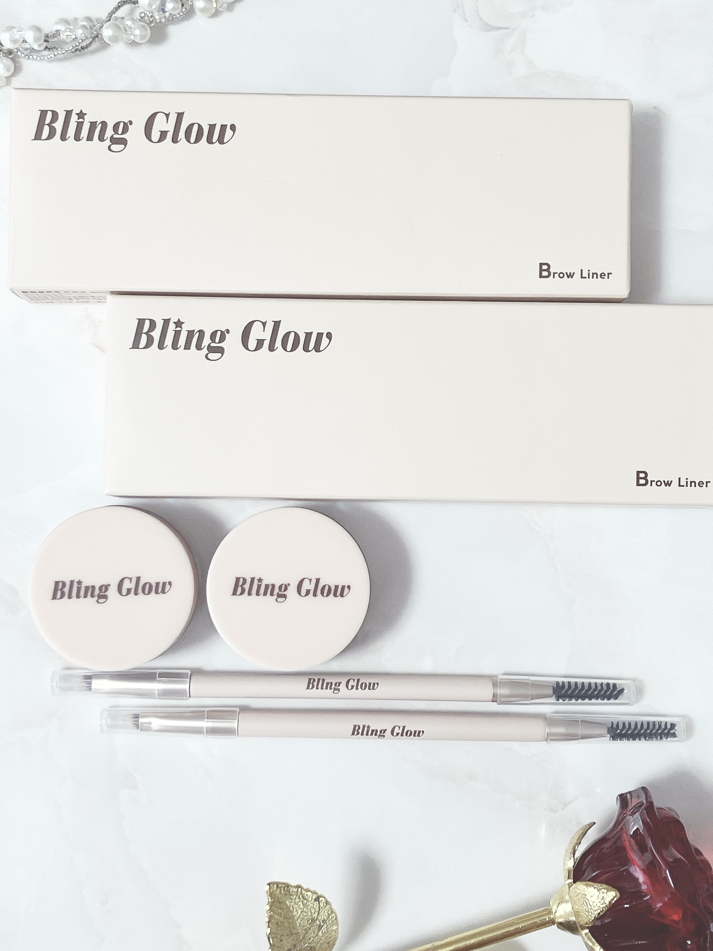 ブロウライナー/BLING GLOW/その他アイブロウを使ったクチコミ（2枚目）