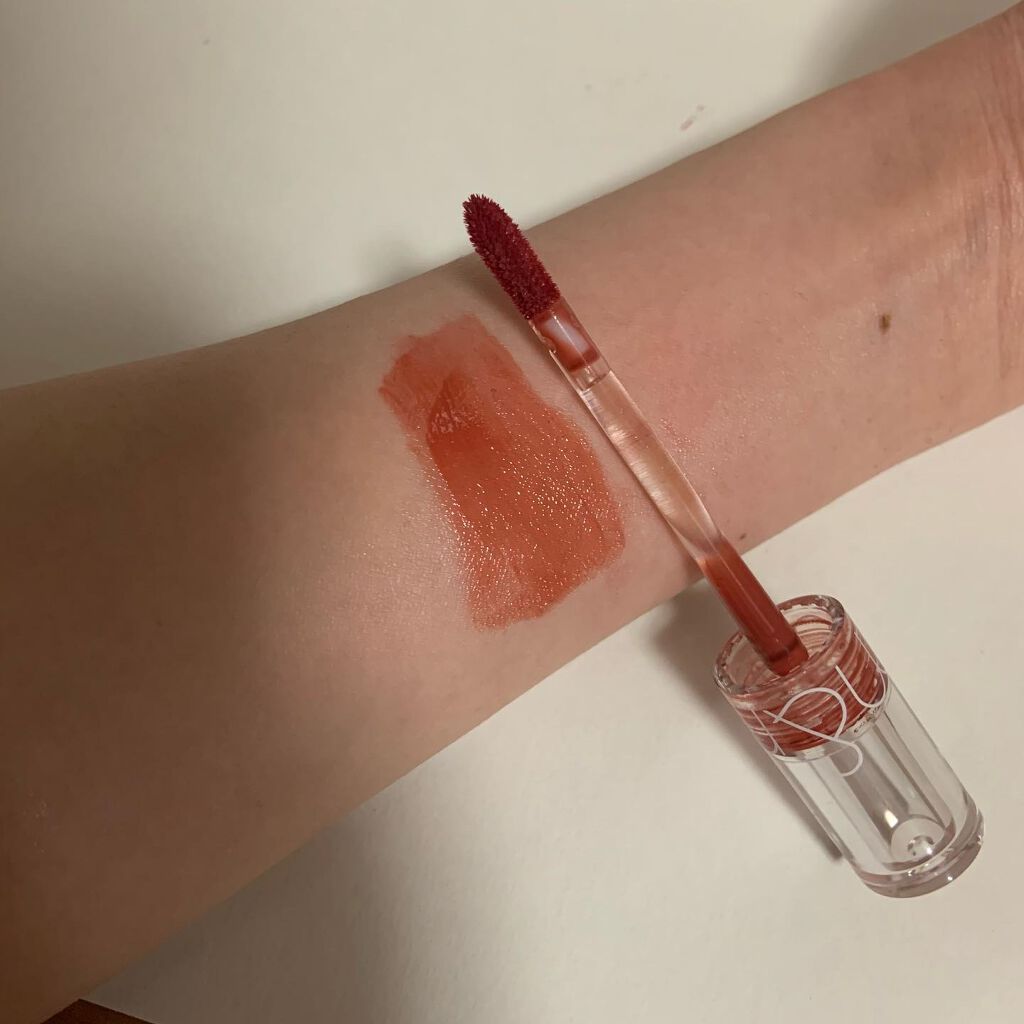 グラスティングウォーターティント/rom&nd/リップティントを使ったクチコミ(2枚目)