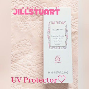 エブリデイブライト UVプロテクター ホワイトフローラル/JILL STUART/日焼け止め・UVケアを使ったクチコミ（1枚目）