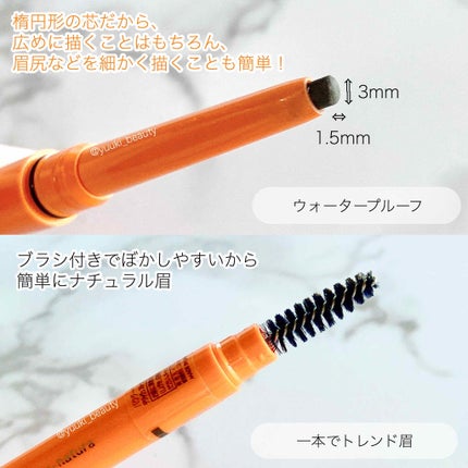 パウダーペンシルアイブロウ/デジャヴュ/アイブロウペンシルを使ったクチコミ(2枚目)