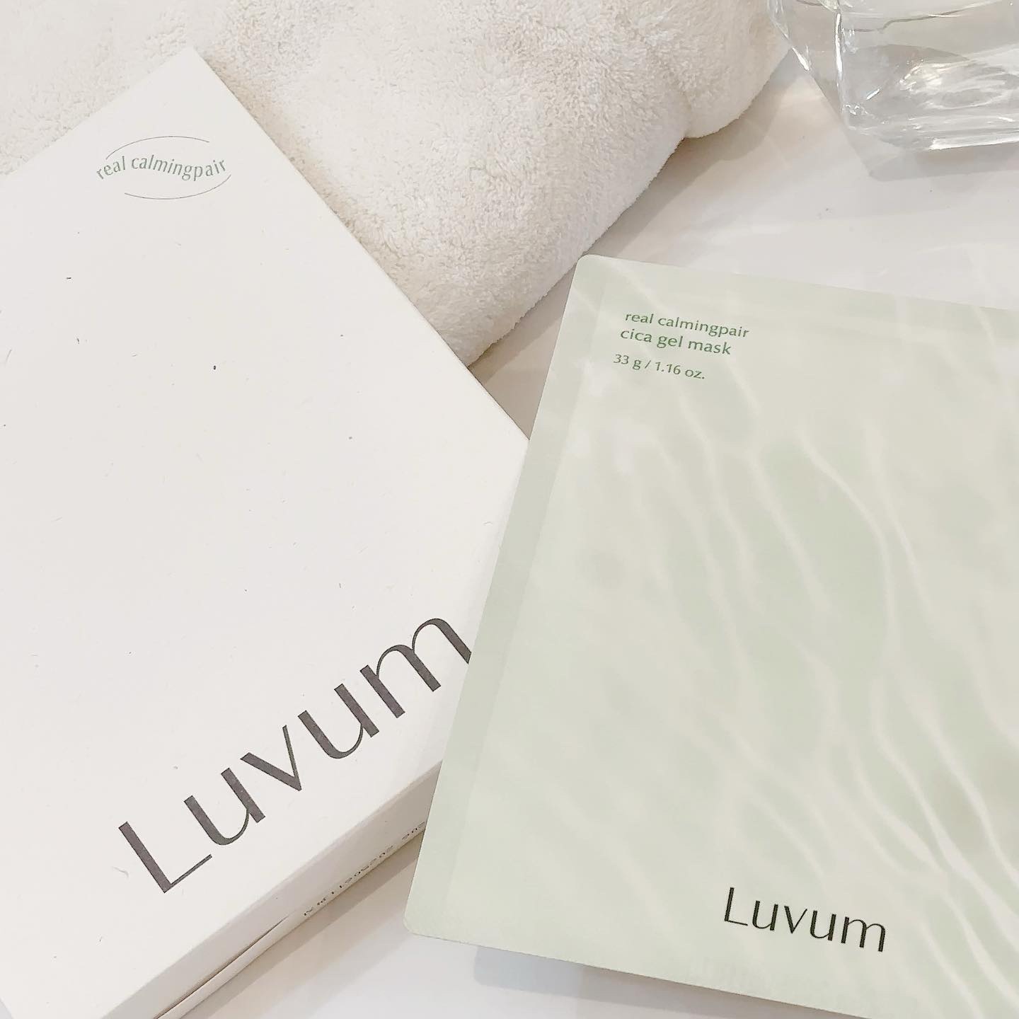 ラビューム カーミングペア シカゲルマスク/Luvum/シートマスク・パックを使ったクチコミ（3枚目）