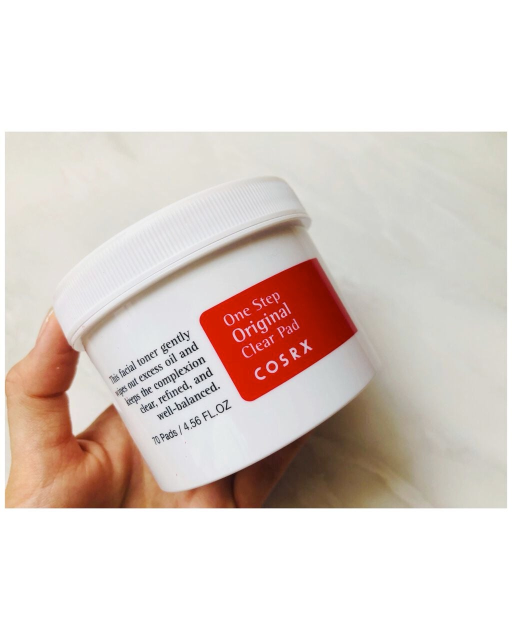 ワンステップオリジナルクリアパッド/COSRX/トナーパッドを使ったクチコミ(3枚目)