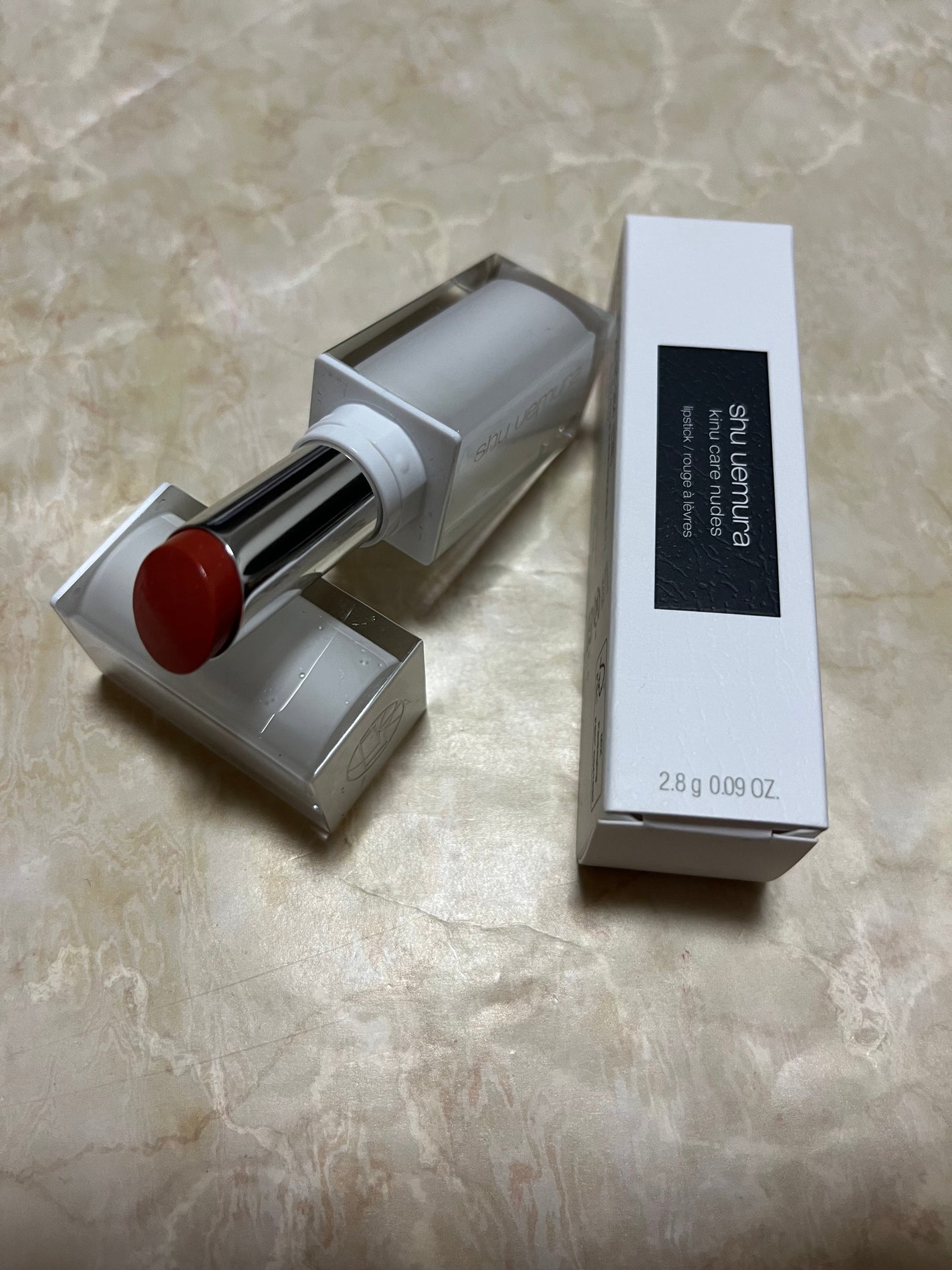 キヌケアヌード/shu uemura/口紅を使ったクチコミ(1枚目)