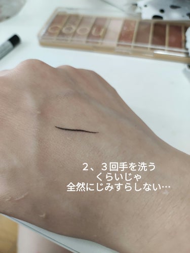 UR GLAM　LIQUID EYELINER/U R GLAM/リキッドアイライナーを使ったクチコミ（3枚目）