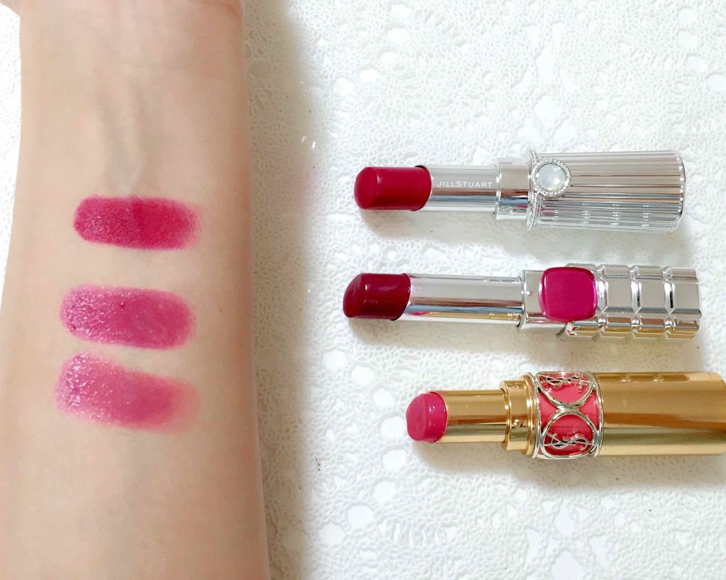 ジルスチュアート リップブロッサム ベルベット/JILL STUART/口紅を使ったクチコミ(3枚目)