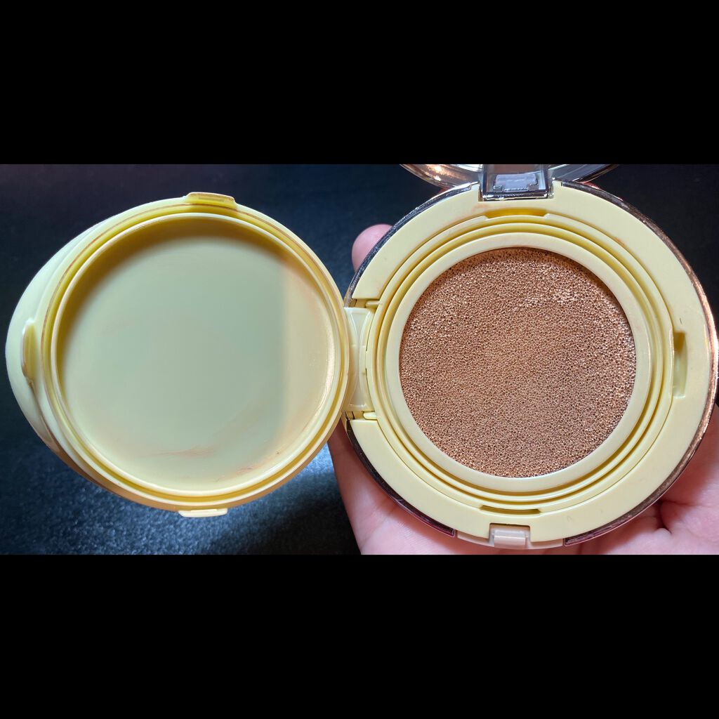 はちみつツヤ肌クッションファンデ/VELY VELY/クッションファンデーションを使ったクチコミ（3枚目）