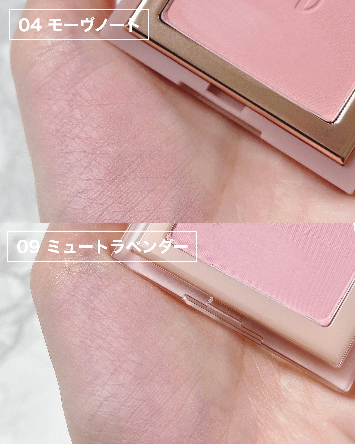 フラッターブラッシャー/mude/パウダーチークを使ったクチコミ(3枚目)