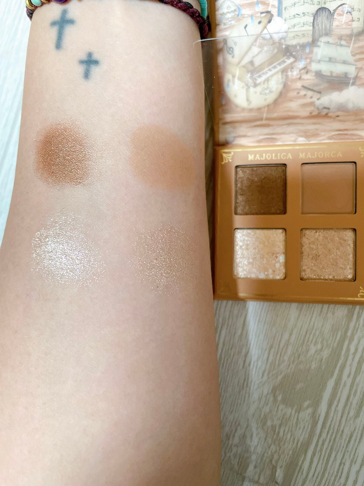 シャドーフラッシュ /MAJOLICA MAJORCA/アイシャドウパレットを使ったクチコミ(3枚目)