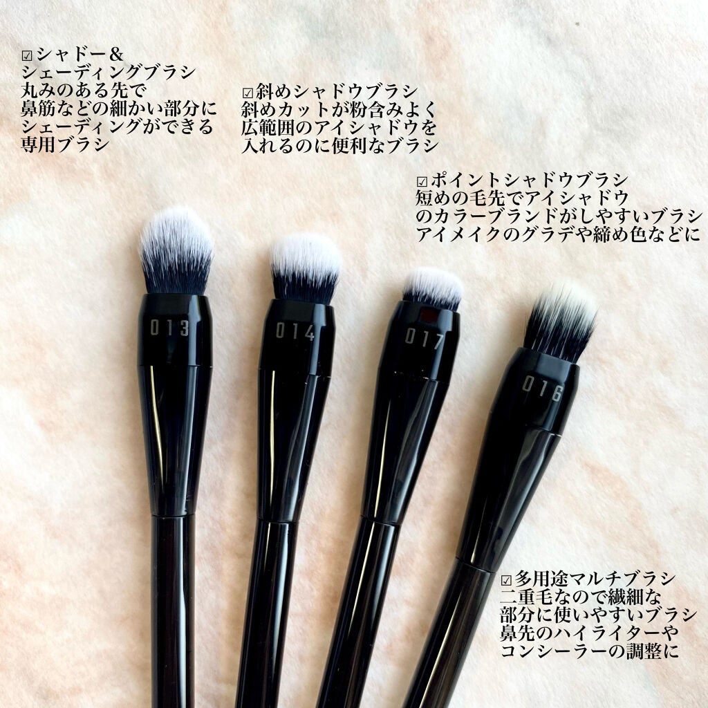 Ohgnus Make up Blush Set/Ohgnus/メイクブラシを使ったクチコミ(8枚目)