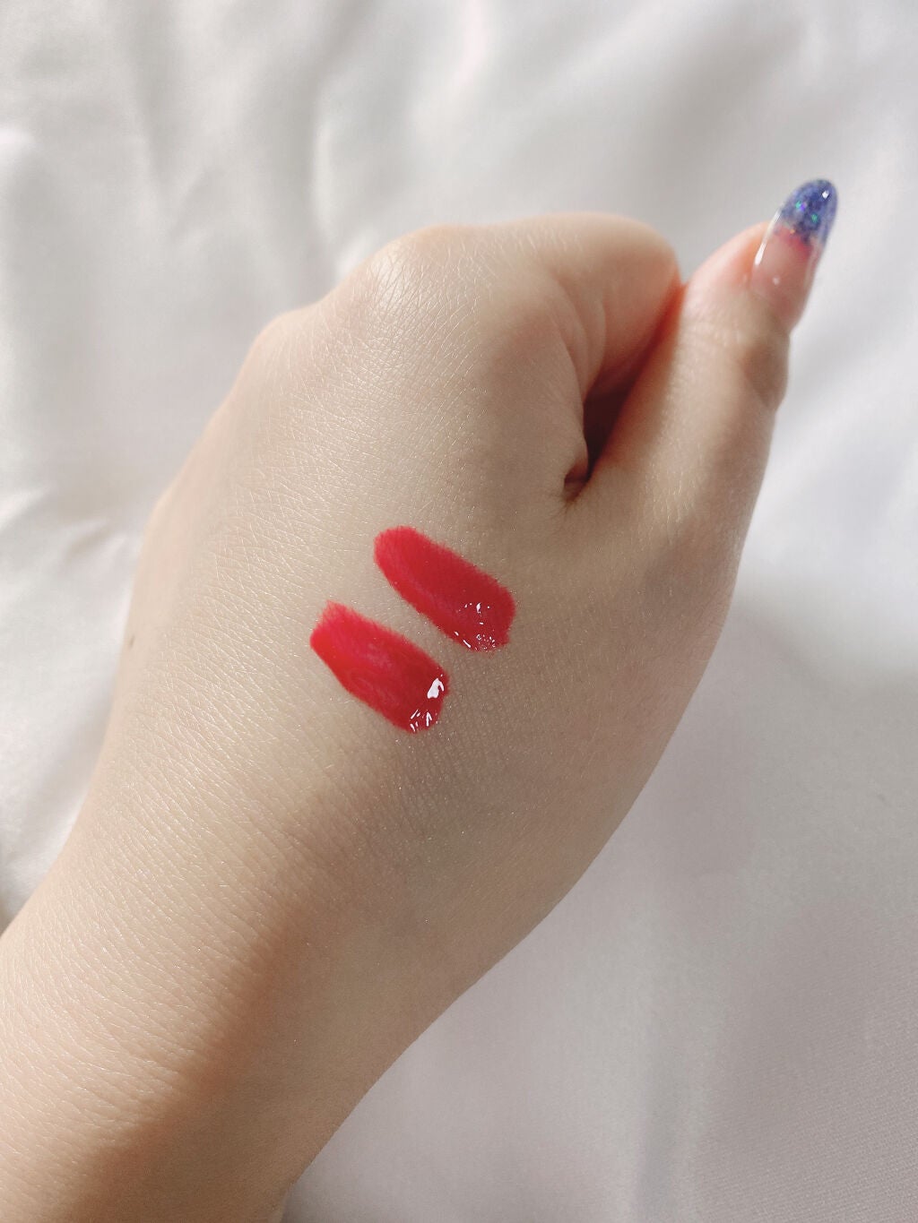 フォーエヴァージューシー オイルルージュ ティント/JILL STUART/リップティントを使ったクチコミ(2枚目)