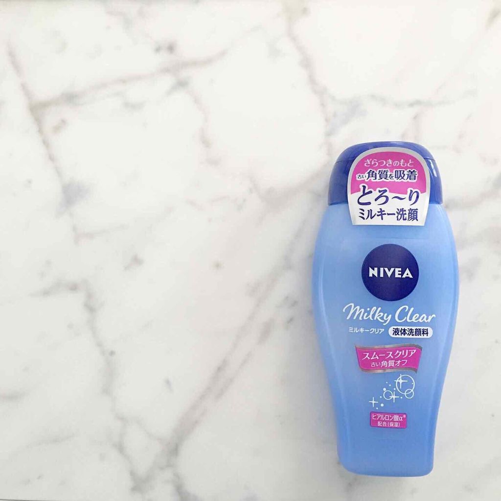 ニベア ミルキークリア洗顔料 スムースクリア/ニベア/洗顔フォームを使ったクチコミ（1枚目）