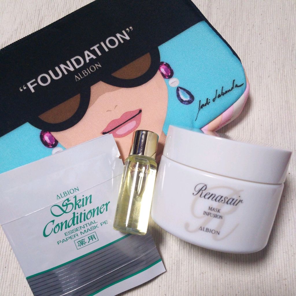 アルビオン ハーバルオイル ゴールド/ALBION/フェイスオイルを使ったクチコミ(3枚目)