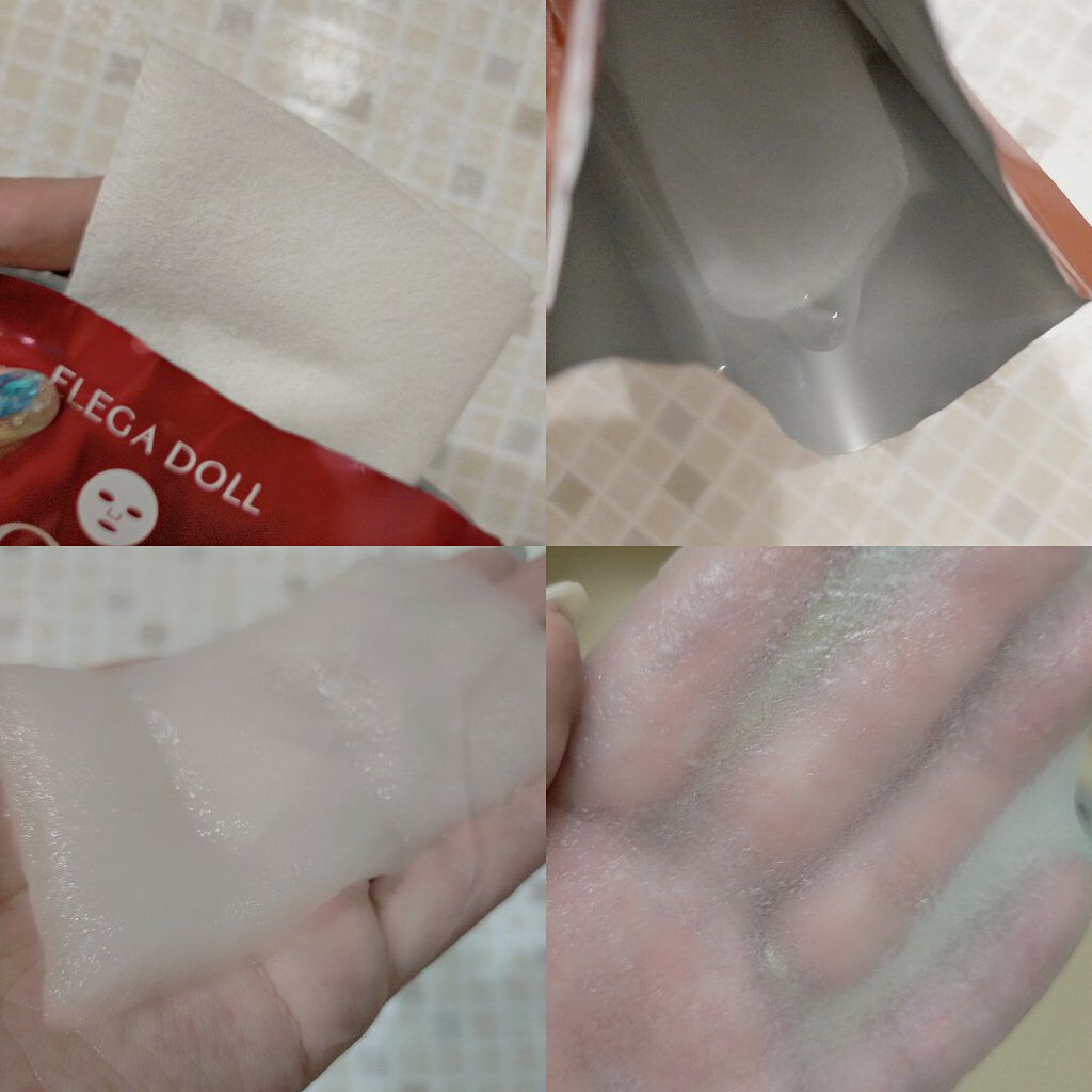 フレッシュ98ゲルマスク/ELEGADOLL/シートマスク・パックを使ったクチコミ（2枚目）