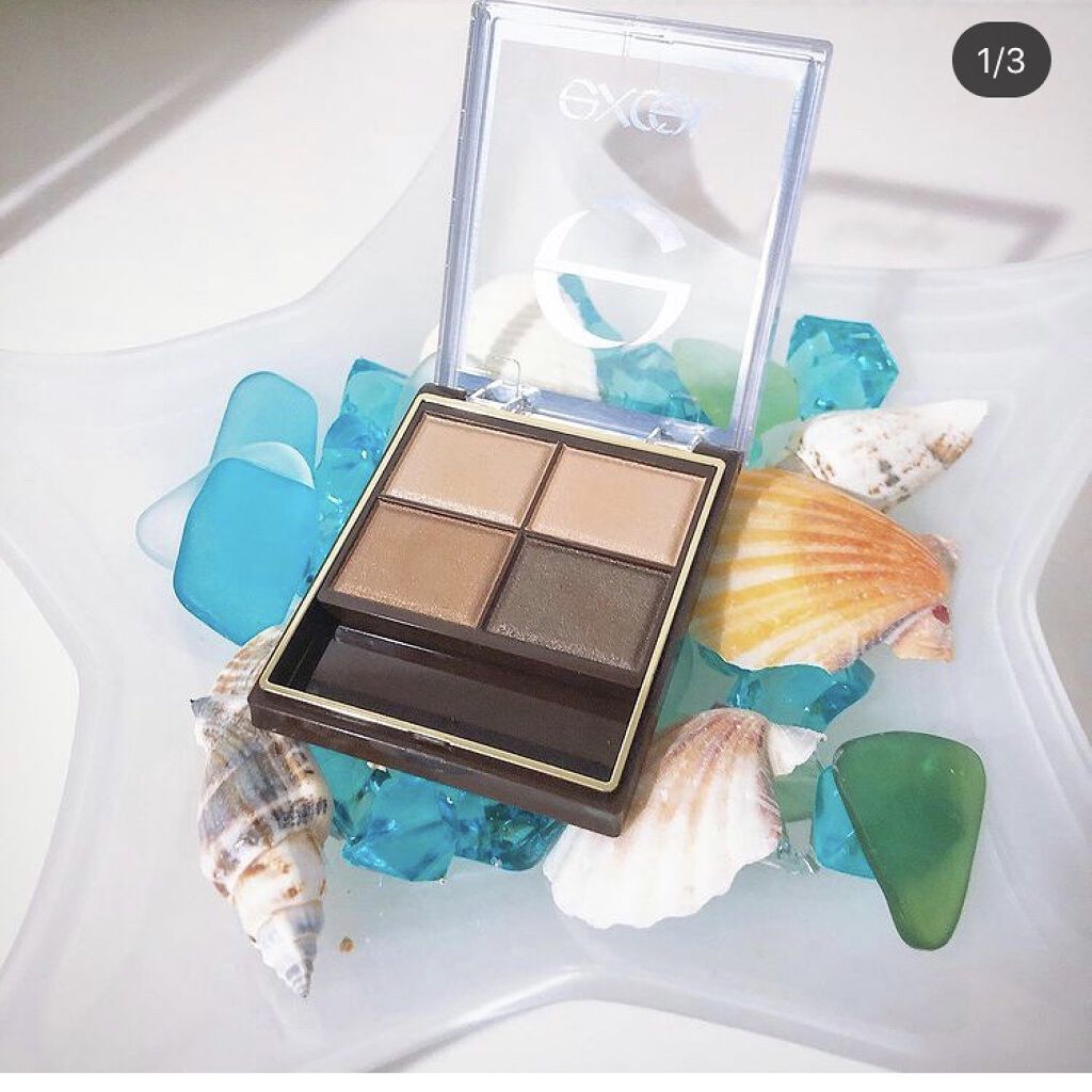 スキニーリッチシャドウ/excel/アイシャドウパレットを使ったクチコミ（1枚目）