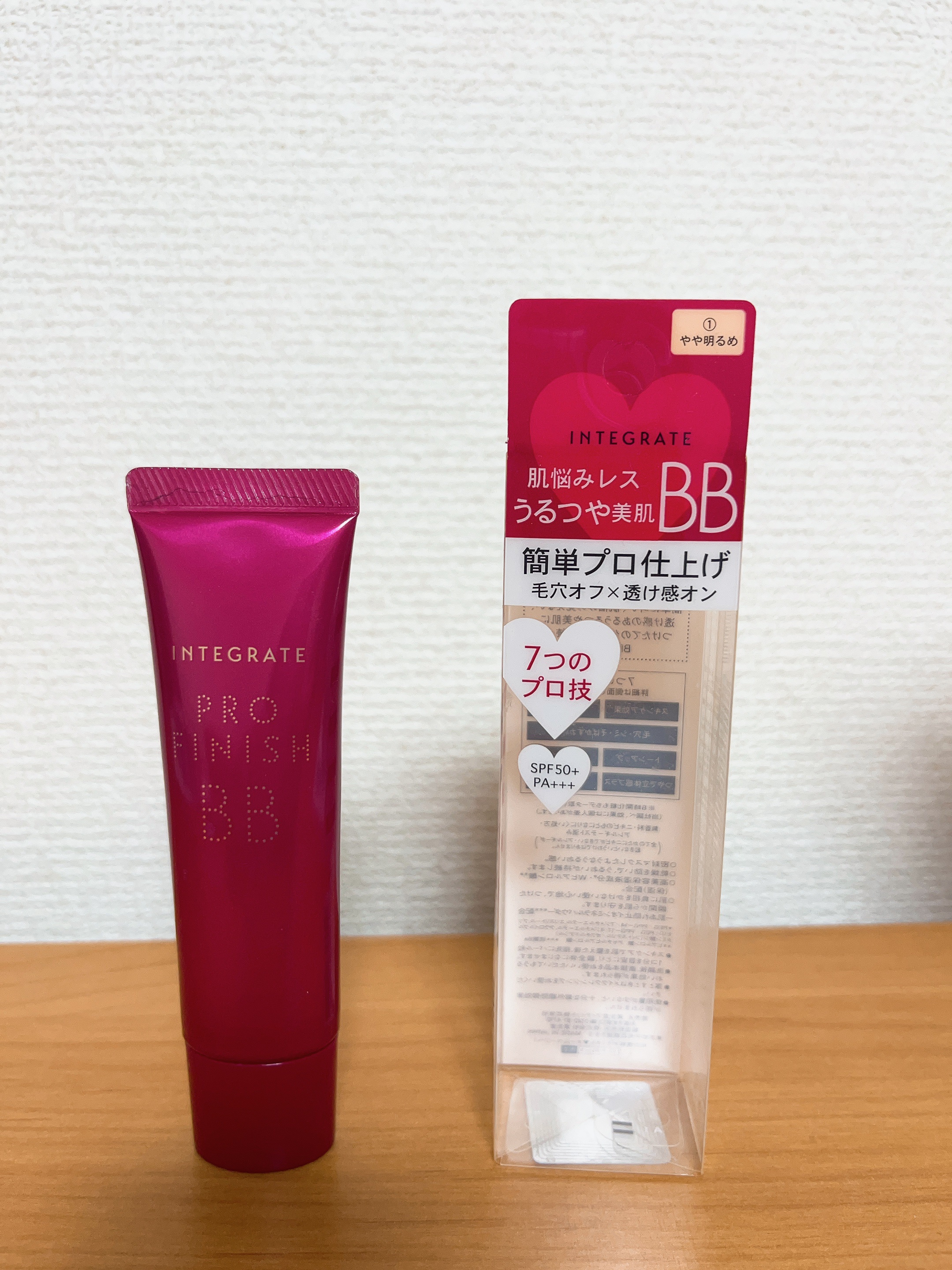 プロフィニッシュ BB 01 やや明るめ/インテグレート/BBクリームを使ったクチコミ（1枚目）