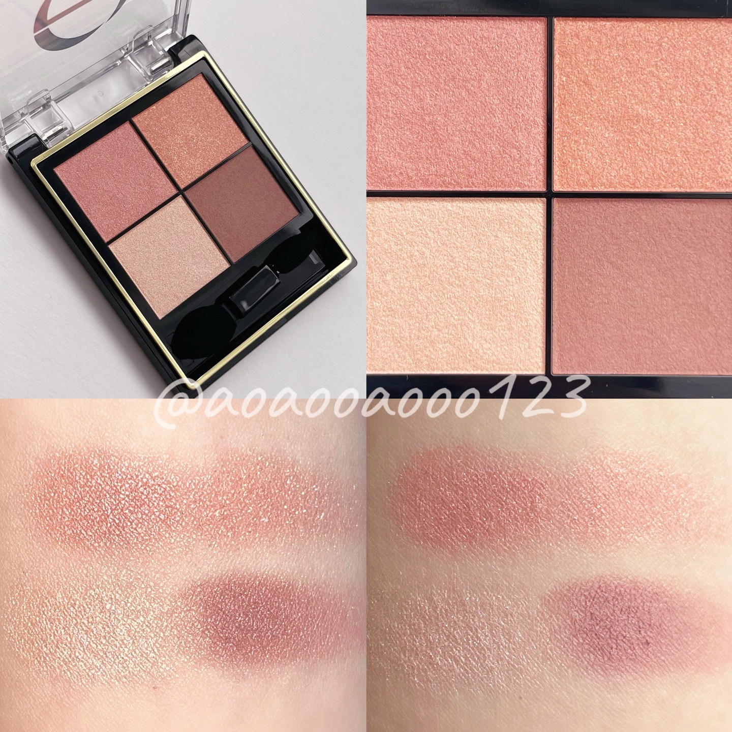 リアルクローズシャドウ/excel/アイシャドウパレットを使ったクチコミ（2枚目）