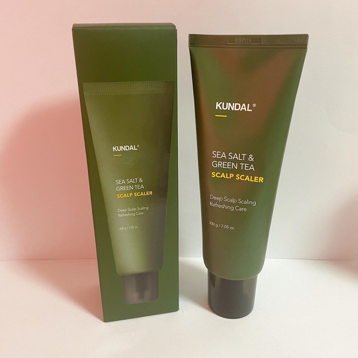 シーソルト＆グリーンティー　スカルプスケーラー / KUNDAL