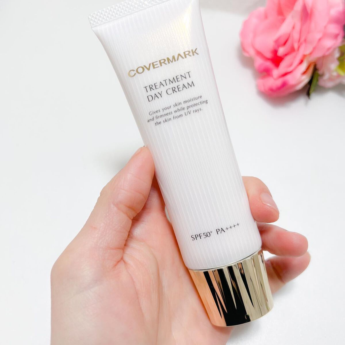 トリートメント デイ クリーム/COVERMARK/日焼け止めクリームを使ったクチコミ（2枚目）