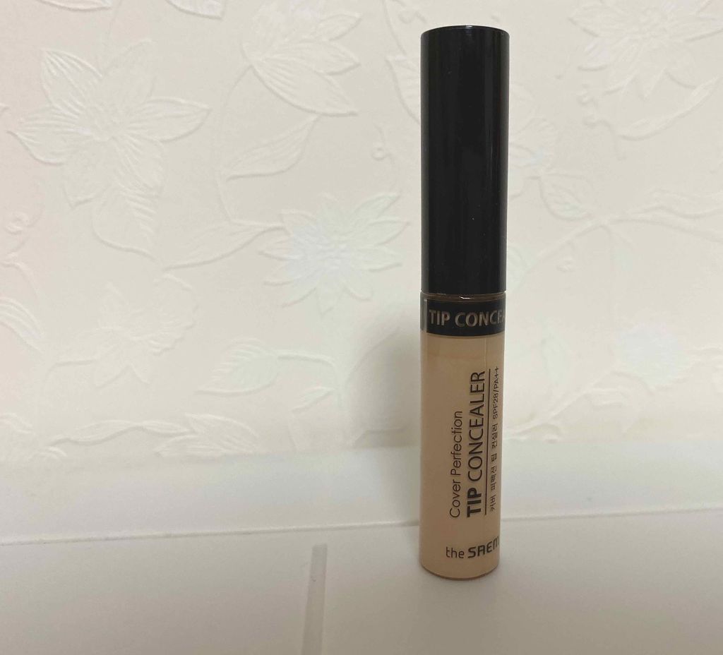 カバーパーフェクション チップコンシーラー/the SAEM/リキッドコンシーラーを使ったクチコミ(1枚目)