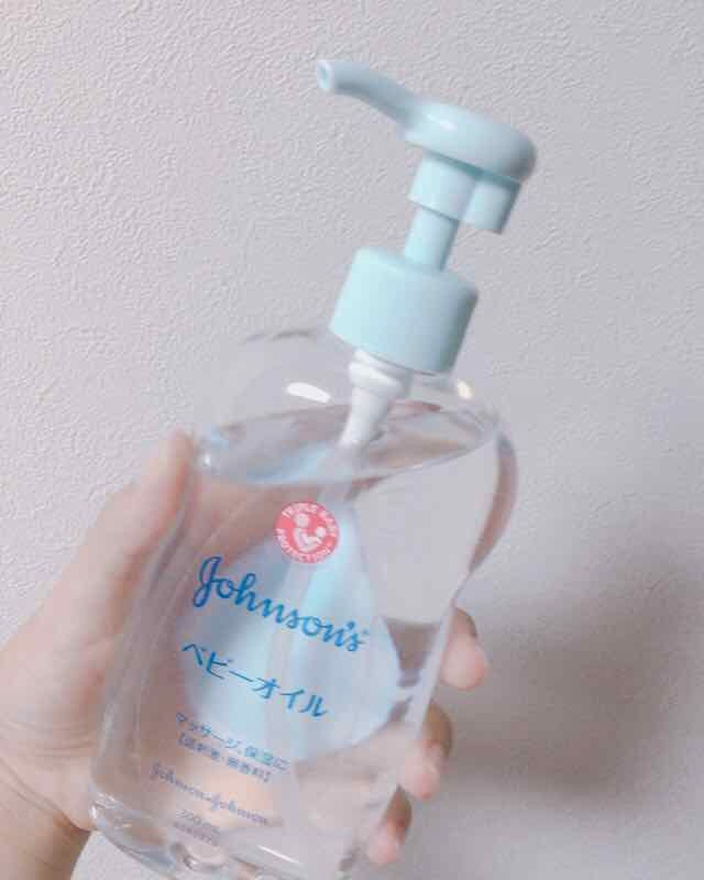 ジョンソン ベビーオイル 無香料/ジョンソンベビー/ボディオイルを使ったクチコミ（2枚目）